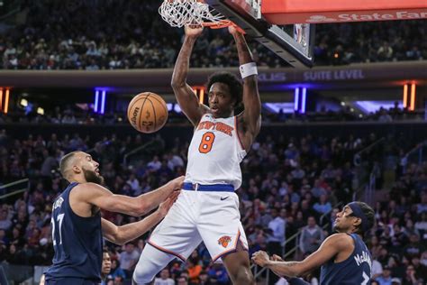 Timberwolves beat on glass in loss to Knicks